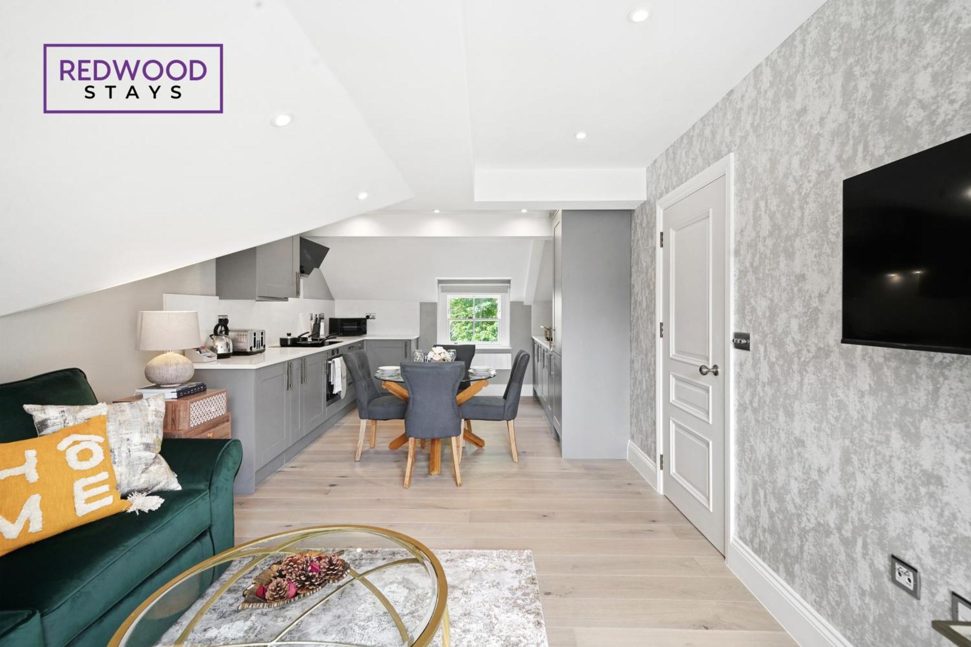 Quality 2 Bed 1 Bath For Contractors By Redwood Apartamento *