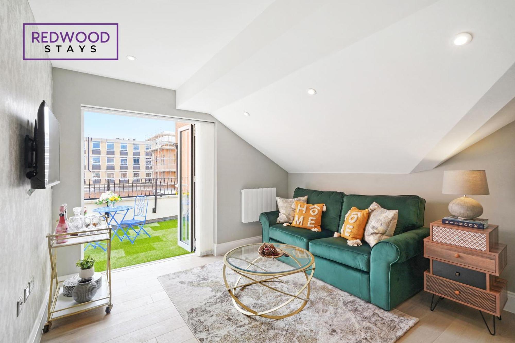 Quality 2 Bed 1 Bath For Contractors By Redwood Apartamento Reading